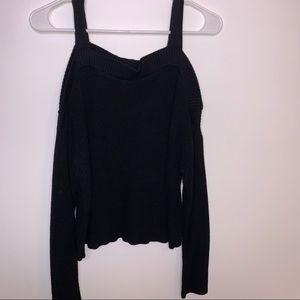 Express cold shoulder top size M